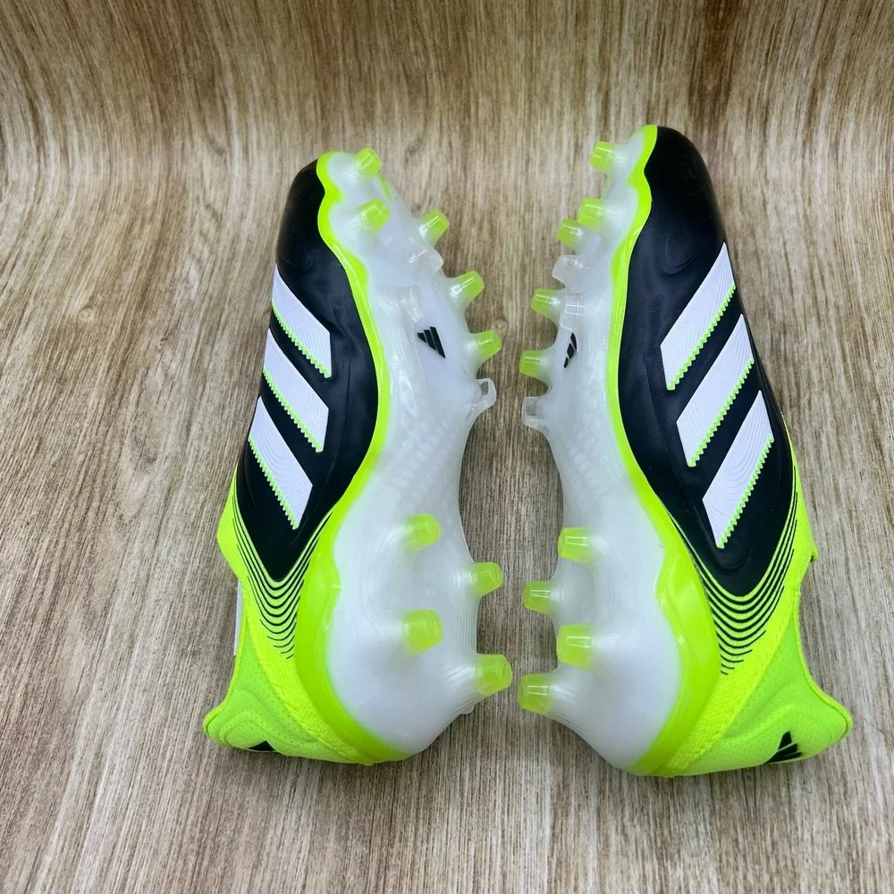 adidas Copa Pure III Elite FG Men's Size 4.5 Yellow Black Soccer Cleats JH6302‎